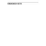 خرید و دانلود نسخه کامل کتاب Ordered Sets