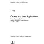 خرید و دانلود نسخه کامل کتاب Orders and their Applications