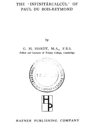 خرید و دانلود نسخه کامل کتاب Orders of infinity