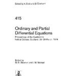 خرید و دانلود نسخه کامل کتاب Ordinary And Partial Differential Equations