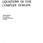 خرید و دانلود نسخه کامل کتاب Ordinary Differential Equations in the Complex Domain