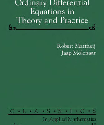 خرید و دانلود نسخه کامل کتاب Ordinary differential equations in theory and practice