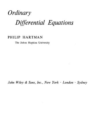 خرید و دانلود نسخه کامل کتاب Ordinary Differential Equations