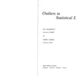 خرید و دانلود نسخه کامل کتاب Outliers in Statistical Data (Probability & Mathematical Statistics)