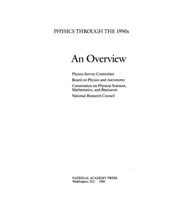 خرید و دانلود نسخه کامل کتاب Overview: Physics Through the 1990s