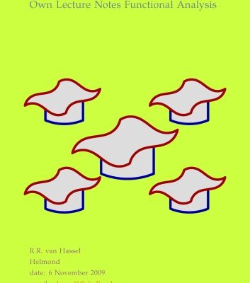 خرید و دانلود نسخه کامل کتاب Own Lecture Notes Functional Analysis
