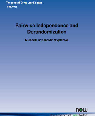 خرید و دانلود نسخه کامل کتاب Pairwise independence and derandomization