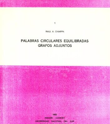 خرید و دانلود نسخه کامل کتاب Palabras circulares equilibradas. Grafos adjuntos.