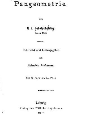 خرید و دانلود نسخه کامل کتاب Pangeometrie (Kasan, 1856)
