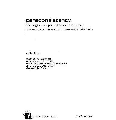 خرید و دانلود نسخه کامل کتاب Paraconsistency The Logical Way To Inconsistency