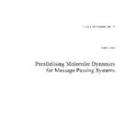 خرید و دانلود نسخه کامل کتاب Parallelising Molecular Dynamics for Message Passing Systems (Berichte Aus Der Informatik)