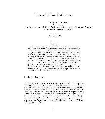 خرید و دانلود نسخه کامل کتاب Parsing TeX into mathematics