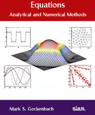 خرید و دانلود نسخه کامل کتاب Partial differential equations: analytical and numerical methods