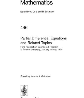 خرید و دانلود نسخه کامل کتاب Partial Differential Equations and Related Topics