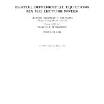 خرید و دانلود نسخه کامل کتاب Partial differential equations, lecture notes