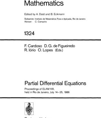 خرید و دانلود نسخه کامل کتاب Partial Differential Equations