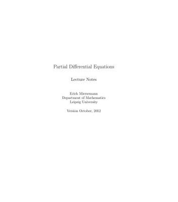 خرید و دانلود نسخه کامل کتاب Partial Differential Equations