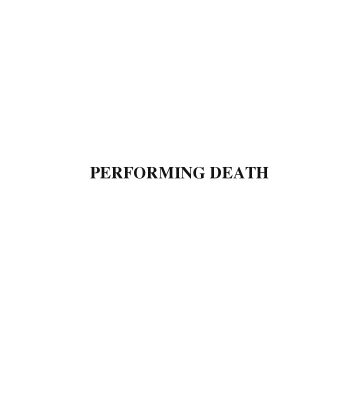 خرید و دانلود نسخه کامل کتاب Performing Death: Social Analyses of Funerary Traditions in the Ancient Near East and Mediterranean (The Oriental Institute of the University of Chicago)