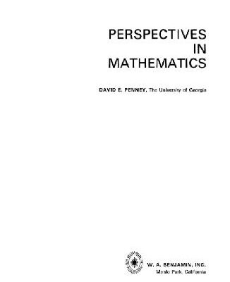 خرید و دانلود نسخه کامل کتاب Perspectives in mathematics