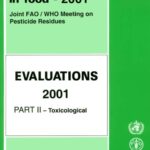 خرید و دانلود نسخه کامل کتاب Pesticide Residues in Food: 2001 Evaluations Part 2 Toxicological (Pt. 2)