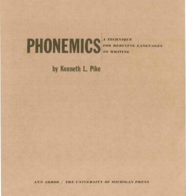 خرید و دانلود نسخه کامل کتاب Phonemics: A Technique for Reducing Languages to Writing