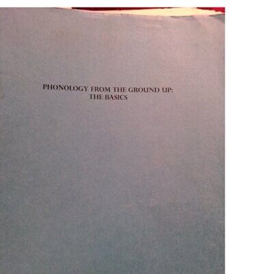 خرید و دانلود نسخه کامل کتاب Phonology from the ground up: The basics