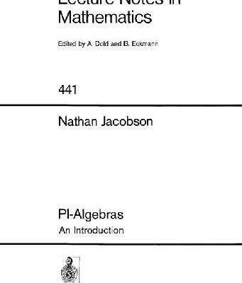 خرید و دانلود نسخه کامل کتاب PI-algebras: An introduction