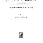 خرید و دانلود نسخه کامل کتاب Plane Analytic Geometry With Differential Calculus. Maxime Bocher