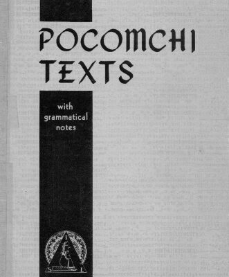 خرید و دانلود نسخه کامل کتاب Pocomchi texts with grammatical notes