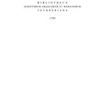 خرید و دانلود نسخه کامل کتاب Poetarum Elegiacorum Testimonia et Fragmenta pars II