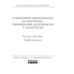 خرید و دانلود نسخه کامل کتاب Polinomios ortogonales no estándar. Propiedades algebraicas y analíticas