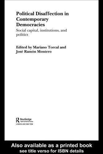 خرید و دانلود نسخه کامل کتاب Political Disaffection in Contemporary Democracies: Social Capital, Institutions and Politics (Routledge Research in Comparative Politics)_68b46a27d87d4.jpeg خرید و دانلود نسخه کامل کتاب Political Disaffection in Contemporary Democracies: Social Capital, Institutions and Politics (Routledge Research in Comparative Politics)