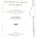 خرید و دانلود نسخه کامل کتاب Polycratès. L’accusation de Socrate et le Gorgias
