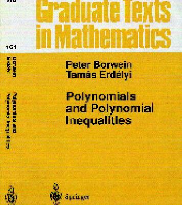 خرید و دانلود نسخه کامل کتاب Polynomials And Polynomial Inequalities