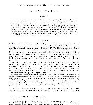 خرید و دانلود نسخه کامل کتاب Positivity of topological field theories in dimension at least 5