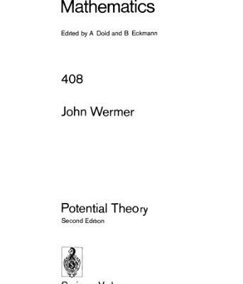 خرید و دانلود نسخه کامل کتاب Potential Theory