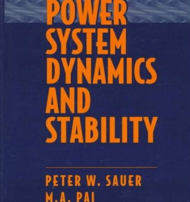 خرید و دانلود نسخه کامل کتاب Power System Dynamics and Stability