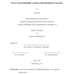 خرید و دانلود نسخه کامل کتاب Power System Reliability. Power System Reliability Analysis with Distributed Generators
