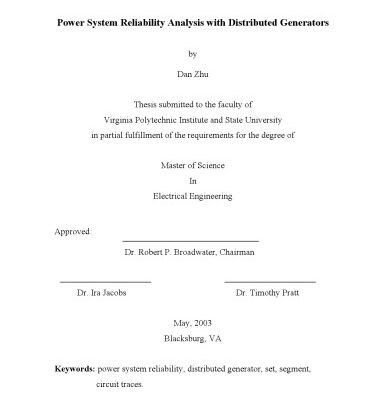 خرید و دانلود نسخه کامل کتاب Power System Reliability. Power System Reliability Analysis with Distributed Generators