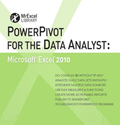 خرید و دانلود نسخه کامل کتاب PowerPivot for the Data Analyst: Microsoft Excel 2010 (MrExcel Library)