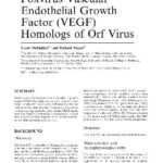 خرید و دانلود نسخه کامل کتاب Poxvirus Vascular Endothelial Growth Factor (VEGF) Homologs of Orf Virus