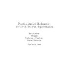 خرید و دانلود نسخه کامل کتاب Practical Applied Math. Modelling, Analysis, Approximation