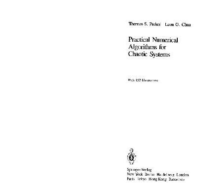 خرید و دانلود نسخه کامل کتاب Practical Numerical Algorithms for Chaotic Systems