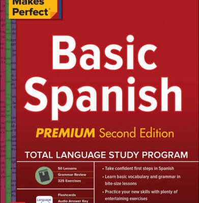 خرید و دانلود نسخه کامل کتاب Practice Makes Perfect: Basic Spanish