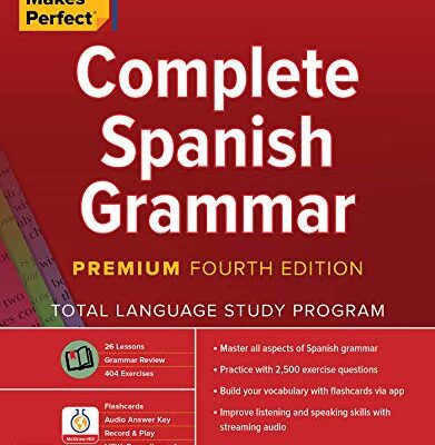 خرید و دانلود نسخه کامل کتاب Practice Makes Perfect: Complete Spanish Grammar, Premium Fourth Edition