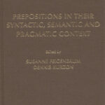 خرید و دانلود نسخه کامل کتاب Prepositions in Their Syntactic, Semantic and Pragmatic Context