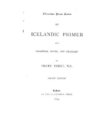 خرید و دانلود نسخه کامل کتاب Primer of Icelandic language