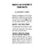 خرید و دانلود نسخه کامل کتاب Principles and Applications of Tensor Analysis