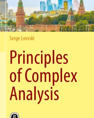 خرید و دانلود نسخه کامل کتاب Principles of Complex Analysis