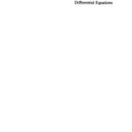 خرید و دانلود نسخه کامل کتاب Principles of Differential Equations